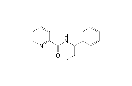 2-Pyridinecarboxamide, N-(1-phenylpropyl)-