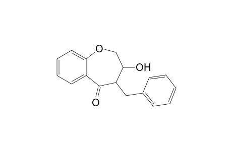 3,4-Dihydro-3-hydroxy-4-(phenylmethyl)-1-benzoxepin-5(2H)-one