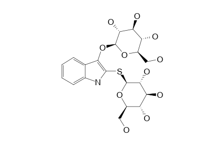 CALANTHOSIDE;3-O-BETA-D-GLUCOPYRANOSYL-2-S-BETA-D-GLUCOPYRANOSYL-INDOLE