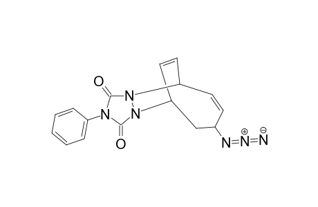 5,10-Etheno-1H-[1,2,4]triazolo[1,2-a][1,2]diazocine-1,3(2H)-dione, 7-azido-4,5,6,7,10,11-hexahydro-2-phenyl-