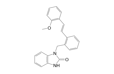 1-{2-[trans-(2-Methoxyphenyl)vinyl]benzyl}benzimidazolin-2-one