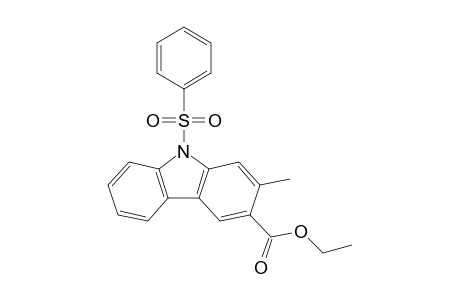 Ethyl 2-Methyl-9-(phenylsulfonyl)carbazole-3-carboxylate