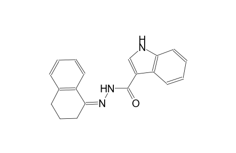 N'-((1Z)-3,4-dihydro-1(2H)-naphthalenylidene)-1H-indole-3-carbohydrazide