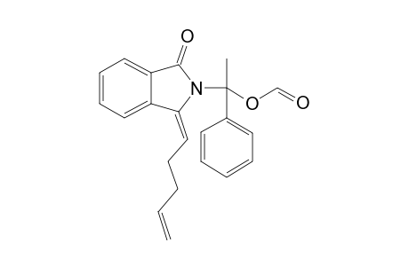 3-(Pent-4-enylidene)-2-(1-formyloxy-1-phenylethyl)isoindolin-1(3H)-one