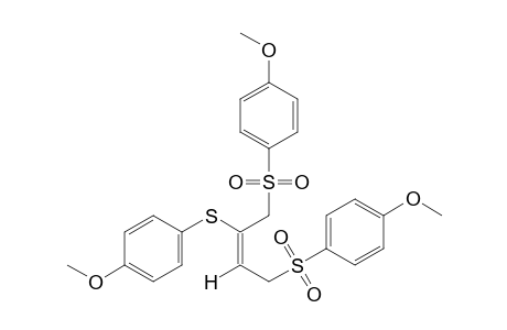 (E)-1,4-bis[(p-methoxyphenyl)sulfonyl]-2-[(p-methoxyphenyl)htio]-2-butene