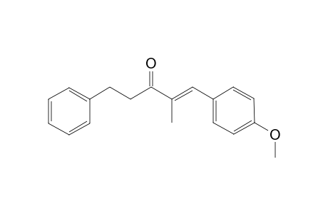 (E)-1-(4-Methoxyphenyl)-2-methyl-5-phenylpent-1-en-3-one