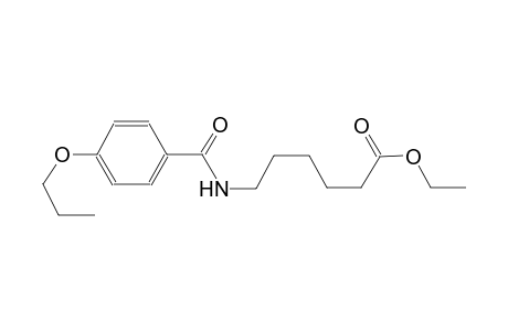 ethyl 6-[(4-propoxybenzoyl)amino]hexanoate