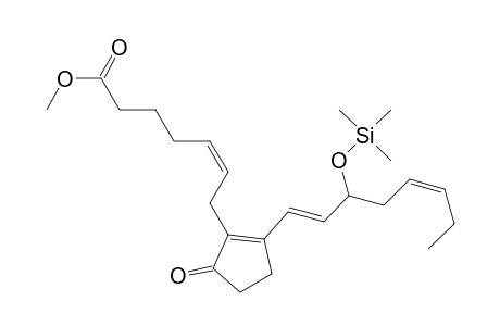 Methyl 7-(3-(3-(trimethylsiloxy)octa-1(E),5(Z)-dienyl)-1-oxocyclopenta-2-en-2-yl)hept-5-(Z)-enoate