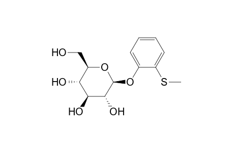 [o-(METHYLTHIO)PHENYL] beta-D-GLUCOPYRANOSIDE