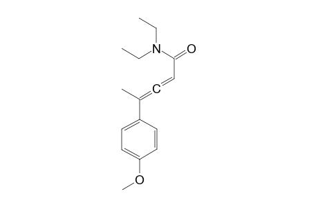 3-(4-Methoxyphenyl)-1-(N,N-diethylamido)-1,2-butadiene