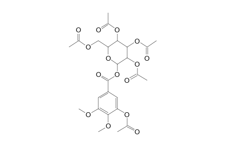 [3,4,5-Trihydroxy-6-(hydroxymethyl)oxan-2-yl] 3-hydroxy-4,5-dimethoxybenzoate, 5ac derivative