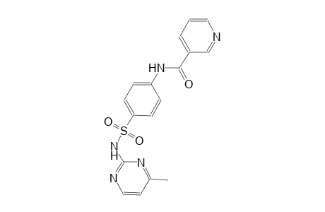 N-(4-{[(4-methyl-2-pyrimidinyl)amino]sulfonyl}phenyl)nicotinamide