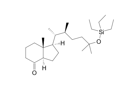 (20R,22S)-Des-A,B-22-methyl-25-[(triethylsilyl)oxy]-cholestan-8-one