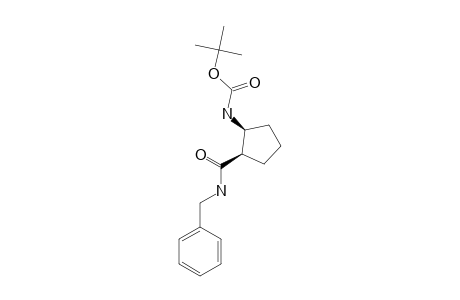 CIS-N-BENZYL-2-TERT.-BUTOXYCARBONYL-AMINOCYCLOPENTANECARBOXAMIDE