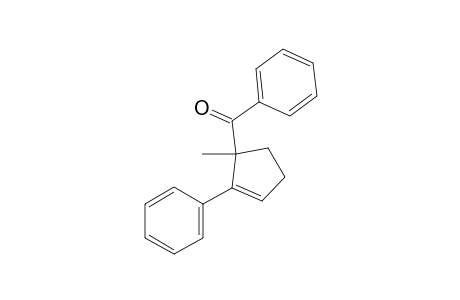 (1-Methyl-2-phenylcyclopent-2-en-1-yl)(phenyl)methanone