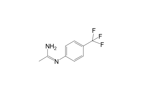 (1E/Z)-N-(p-Trifluoromethylphenyl)acetamidine