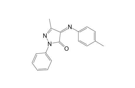3H-pyrazol-3-one, 2,4-dihydro-5-methyl-4-[(4-methylphenyl)imino]-2-phenyl-