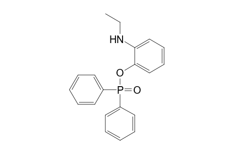 Phosphinic acid, diphenyl-, 2-(ethylamino)phenyl ester