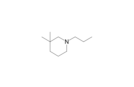 3,3-dimethyl-1-propylpiperidine