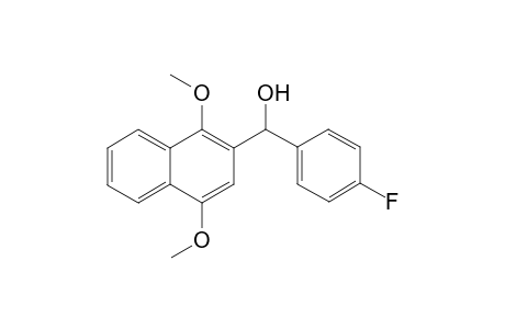2-[1'-Hydroxy-1'-(4'-fluorophenyl)methyl]-1,4-dimethoxynaphthalene