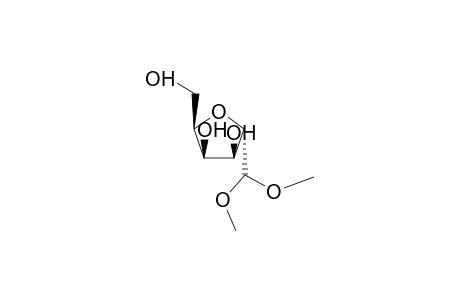 2,5-Anhydro-d-talose-1,1-dimethylacetale