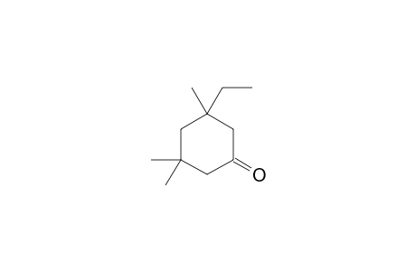 3-ethyl-3,5,5-trimethylcyclohexan-1-one