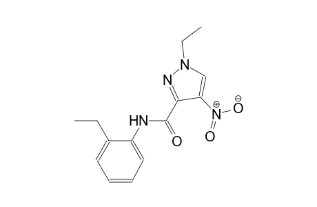 1-ethyl-N-(2-ethylphenyl)-4-nitro-1H-pyrazole-3-carboxamide
