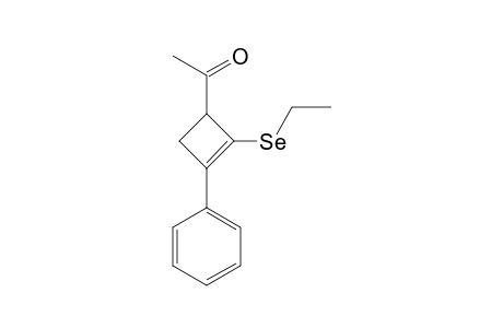 3-ACETYL-2-ETHYLSELENO-1-PHENYL-1-CYCLOBUTENE