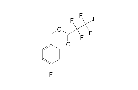 4-Fluorobenzyl alcohol, pentafluoropropionate