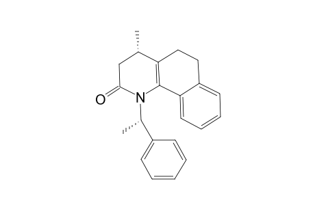 (S)-4-Methyl-1-((S)-1-phenyl-ethyl)-3,4,5,6-tetrahydro-1H-benzo[h]quinolin-2-one