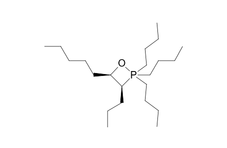 CIS-P,P,P-TRIBUTYL-3-PHENYL-4-PROPYLOXAPHOSPHETANE