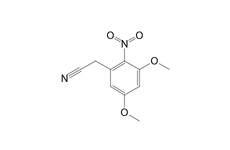 (3,5-DIMETHOXY-2-NITROPHENYL)-ACETONITRILE