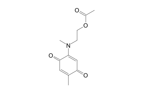 2-[(2-ACETOXYETHYL)-METHYLAMINO]-1,4-BENZOCHINON
