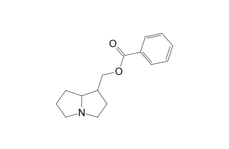 2,3,5,6,7,8-hexahydro-1H-pyrrolizin-1-ylmethyl benzoate