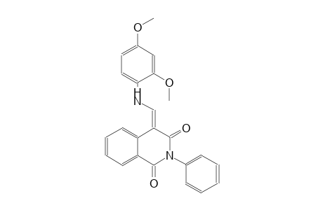 1,3(2H,4H)-isoquinolinedione, 4-[[(2,4-dimethoxyphenyl)amino]methylene]-2-phenyl-, (4E)-