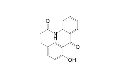 2'-(Acetamino)-5-methyl-2-hydroxybenzophenone