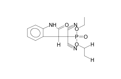 DIETHYL[DICYANO(2,3-DIHYDRO-2-OXO-1H-INDOL-3-YL)METHYL]PHOSPHONATE