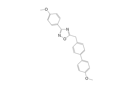 5-[(4'-methoxy[1,1'-biphenyl]-4-yl)methyl]-3-(4-methoxyphenyl)-1,2,4-oxadiazole