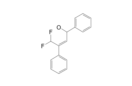 (E)-4,4-DIFLUORO-1,3-DIPHENYLBUT-2-EN-1-OL