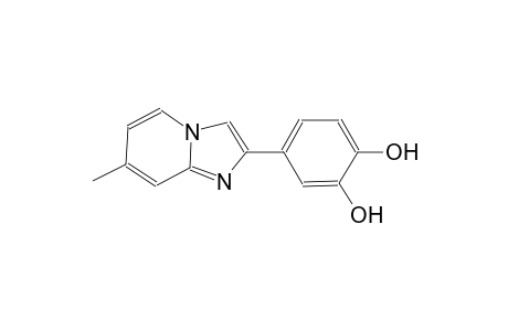 4-(7-methylimidazo[1,2-a]pyridin-2-yl)-1,2-benzenediol