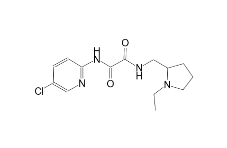 ethanediamide, N~1~-(5-chloro-2-pyridinyl)-N~2~-[(1-ethyl-2-pyrrolidinyl)methyl]-