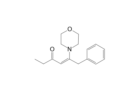 (Z)-5-(Morpholino)-6-phenylhex-4-en-3-one