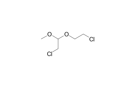 2-Chloranyl-1-(2-chloroethyloxy)-1-methoxy-ethane