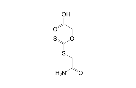 Acetic acid, 2-[[(2-amino-2-oxoethyl)thio]thioxomethoxy]-