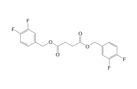 Succinic acid, di(3,4-difluorobenzyl) ester