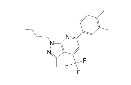1-butyl-6-(3,4-dimethylphenyl)-3-methyl-4-(trifluoromethyl)-1H-pyrazolo[3,4-b]pyridine