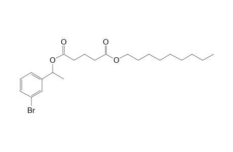 Glutaric acid, 1-(3-bromophenyl)ethyl nonyl ester