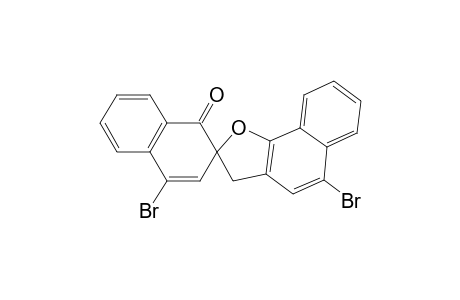 4',5-bis(bromanyl)spiro[3H-benzo[g][1]benzofuran-2,2'-naphthalene]-1'-one