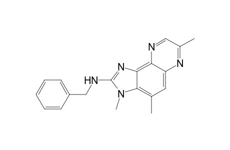 3,4,7-trimethyl-N-(phenylmethyl)-2-imidazo[4,5-f]quinoxalinamine