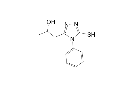 1-(4-Phenyl-5-sulfanyl-4H-1,2,4-triazol-3-yl)-2-propanol